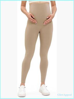 Maternity Leggings Over The Belly Workout Yoga Pants High Rise